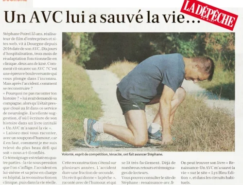 Renaissance, un AVC m'a sauvé la vie : La Dépêche du Midi