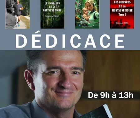Dédicace de Stéphane POIREL à la librairie TAPAGE le 30 Mai 2026