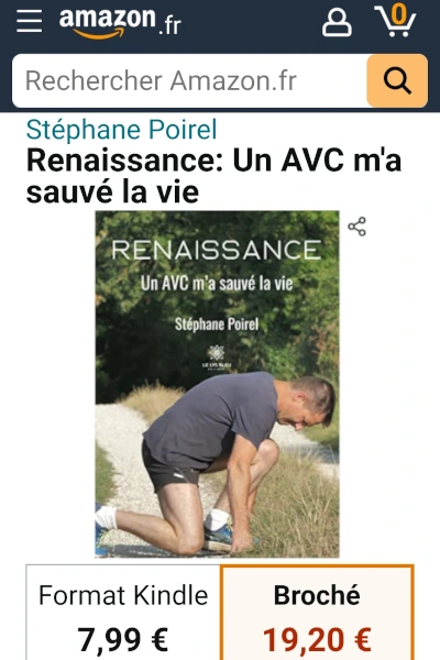 Renaissance, un AVC m'a sauvé la vie : disponible chez Amazon