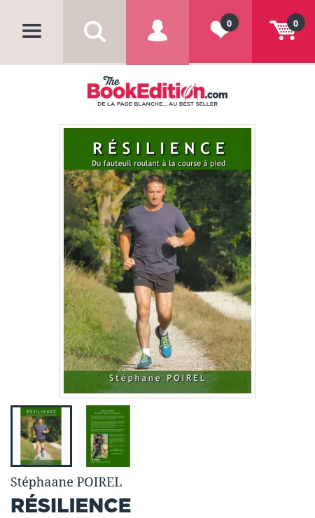 Livre "Résilience" chez TheBookEdition